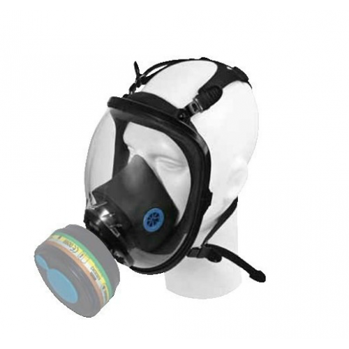代尔塔105007 防刺激气味 防毒面具大视野呼吸全面罩