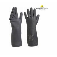 代尔塔 201510 防护手套 、氯丁橡胶高性能防护手套 、耐油耐热