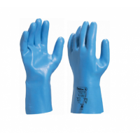 代尔塔201920 防化手套 耐高温乳胶手套防护手套 耐油耐酸碱