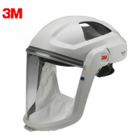 3M M-107头盔遮阳隔热头罩 碳聚酸酯透明防刮擦镜片